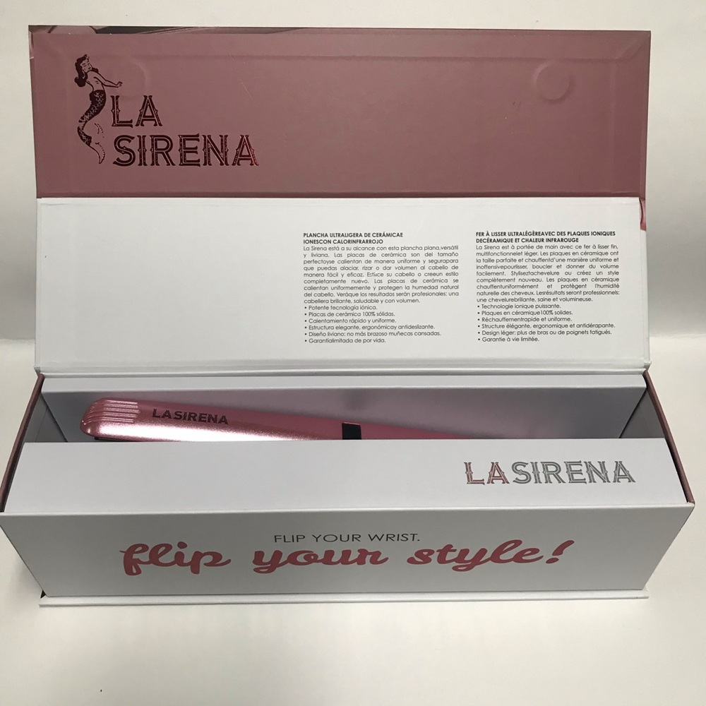 COPY - La Sirena hair straightener NEW
